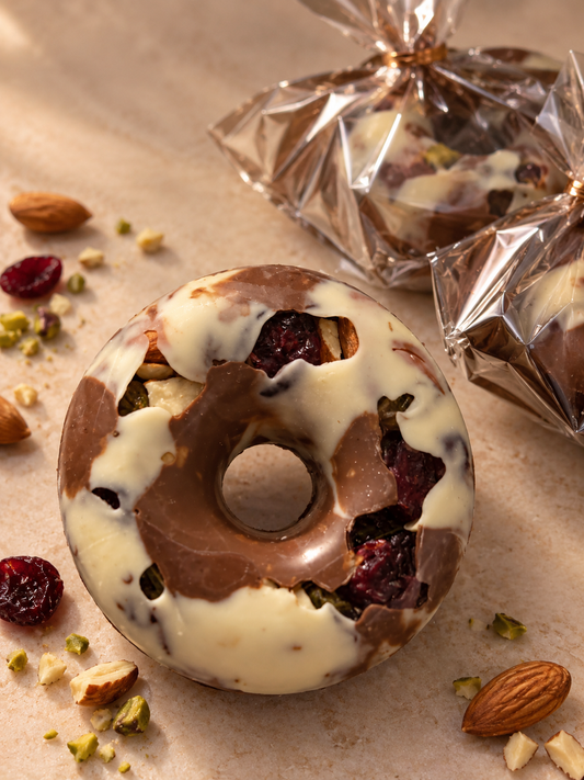 Dry Fruits Donut Chocolate