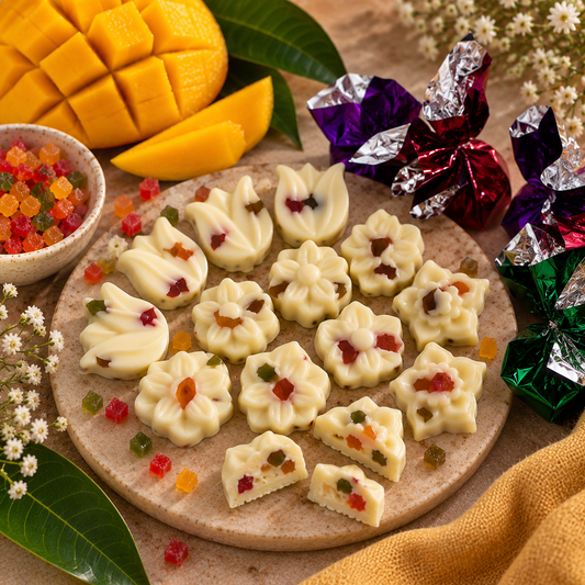 Mango Tooti Frooti Chocolate Bites